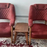مبل راحتی خت شو جنس چوب روسی کیفیت کار محکم