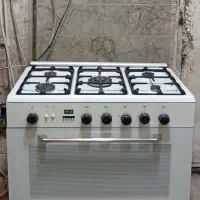 اجاق گاز طرح فر ترموکوبل دار فندک سرخود چدنی