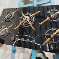 گاز رومیزی ۵ شعله فندک دار (صفحه ای) maX