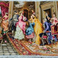 تابلو فرش خداحافظی کاترین