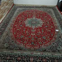 یک جفت فرش ۷۰۰شانه کاشان ۱۲ متری