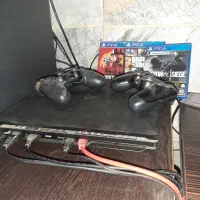 ps4 pro 2dste   ba crounusmax + 3ta bazi|کنسول، بازی ویدئویی و آنلاین|اسلام‌شهر, شهرک قائمیه|دیوار