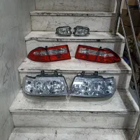 سپر جلو عقب کیت کامل چراغ مه شکن بال رو صندوق سمند