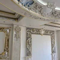 گچبری قاب بندی دستی و پیش ساخته گچکاری پتینه