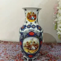 گلدان چینی فرانسوی برجسته