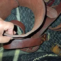 هیکلی علامت کشی چرم گاومیش اصل