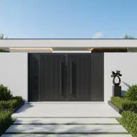 درب حیاطی دروازه باغی مدرن شیک