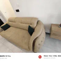 مبلمان شرکتی پارچه بلژیکی تختخواب شو