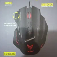 موس  هیسکا نو  به همراه موس پد rrpublic of gamers