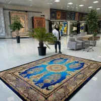 فرش در نمایشگاه خلیج فارس شیراز/کارخانه اینجاست