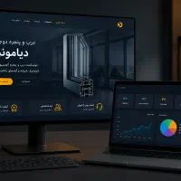 فروش سایت شرکتی همراه با دامنه + پنل مدیریت