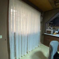 پرده سفید سالم بدون زدگی