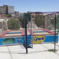 تولید انواع ترامپولین فضای باز