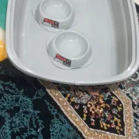 خاک و ظرف خاک و ظرف غذا گربه