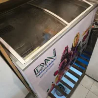 فریزر صندوقی دو درب در حد نو