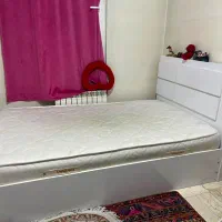 تخت یک ونیم نفره بهمراه خوشخواب المانی
