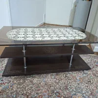میز جلو مبلی به همراه دو تا عسلی