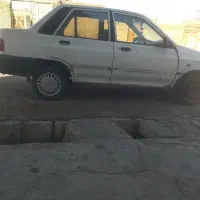 پراید سفیدرنگ مدل 87