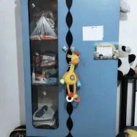 کمد آبی بچه کودک و نوجوان