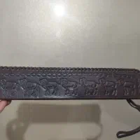 جا قلمی چرم گاوی اصل