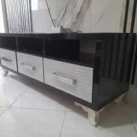 ست میز تلویزیون وجا کفشی تمام ام دی اف