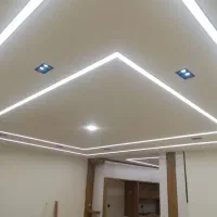 اجرای کناف وبتونه نقاشی، لاین نوری