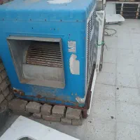کولر ابی|کولر آبی|قم, چهل درخت‎|دیوار