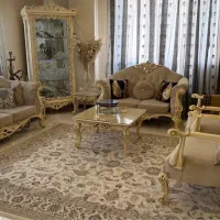 مبلمان نئو کلاسیک هفت نفره با ناهارخوری ۸ نفره