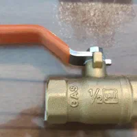 شیر گازی 1/2اینچ مارک آذر