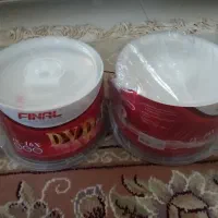 بسته ۵۰ عدد دی وی دی خام فاینال