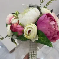 دسته گل عروس مصنوعی