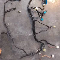 دسته سیم پشت کیلومتر و داشبورد پراید