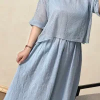 پیراهن ساحلی لینن