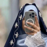 خرید چادرعقد با جواهر دوزی