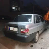 پراید نقره ای/ مدل ۸۴ / موتوردرحدصفر/ بی رنگ