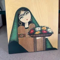 تابلو کار دست چوب برجسته