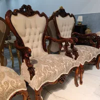 مبل مبلمان استیل سلطنتی کلاسیک مدل طاووس