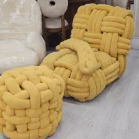 مبل تک مینیمال طنابی،در رنگبندی ال تدی آماده تحویل