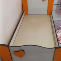 تخت یک نفره نوجوان با تشک پنبه ای