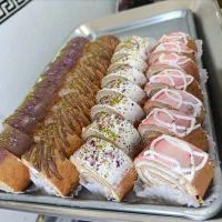 رولت نان خامه ایی