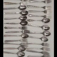 انواع قاشق وچنگال