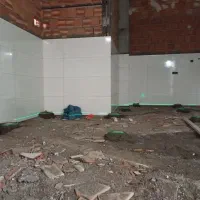 کاشی کاری واجرای پله دیوار چینی نصب درب وپنجره