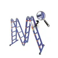 نردبانساز مفصلی پله پهن ۲تکه و ۴تکه