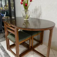 میز ناهار خوری ۶ نفره کم جا فوری فروشی