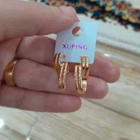 گوشواره ژوپینگ نو رنگ کاملا ثابت