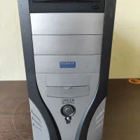 کیس گرین ۲هسته رم ۸ ddr3 هارد ۵۰۰ گرافیک ۱