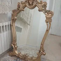 آینه دیواری چوبی