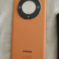 گوشی آنر x9b رنگ نارنجی چرمی رم12 حافظه 256