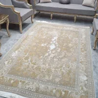 زیباترین فرش نئوکلاسیک کرم افشان