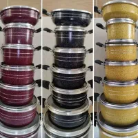 سرویس قابلمه تابه گرانیت درجه یک /تامین اجتماعی